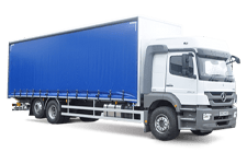 Minibus Hire Warrington - 26 Tonne Curtain Side Truck - Truck hire Warrington