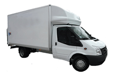 Minibus Hire Warrington - Ford Luton Box with Tail Lift - Van hire Warrington