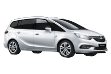 Minibus Hire Warrington - Vauxhall Zafira 7-Seater - Minibus hire Warrington